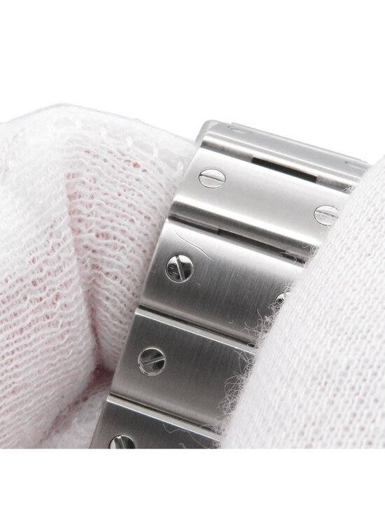 Cartier Santos Galbe SM Watch White Dial Quartz main image 8